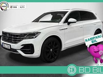 Vit Begagnad 2019 VW Touareg R-line SUV | 449 900 kr (Bra pris)