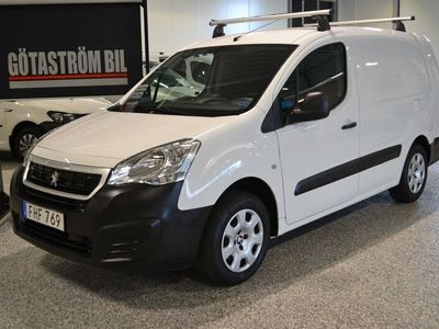 begagnad Peugeot Partner 1.6 BlueHDi Värmare,Drag 2018, Transportbil