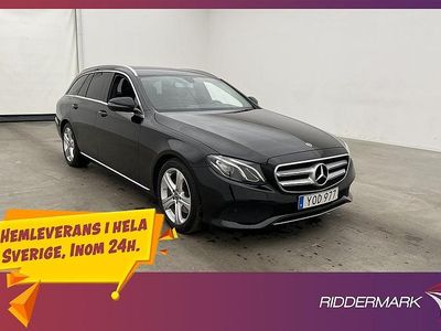Svart Begagnad 2017 Mercedes E220 Avantgarde Kombi | 228 900 kr (Bra pris)
