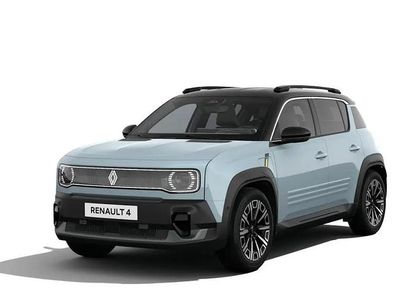 Ny Renault 4 E-Tech 2026 Blå SUV