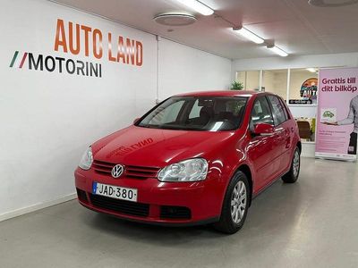 Begagnad VW Golf VI Trendline 102 HK (75 kW) 2008 Röd Halvkombi