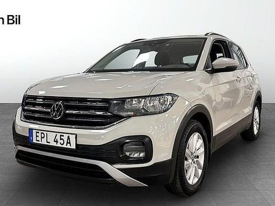 Grå Begagnad 2022 VW T-Cross SUV | 184 900 kr (Marknadspris)