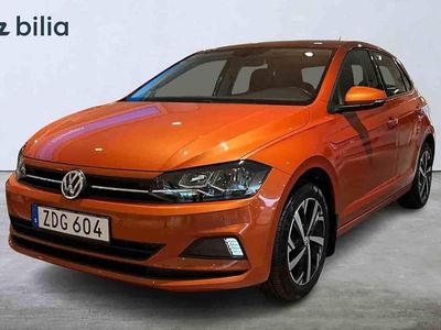 Orange Begagnad 2018 VW Polo Halvkombi | 159 900 kr