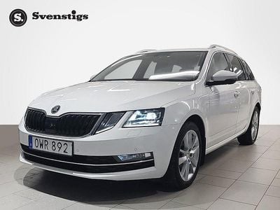 Candy white Begagnad 2017 Skoda Octavia Kombi | 169 900 kr (Lite dyr)