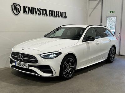 Begagnad Mercedes C300 AMG 313 HK (230 kW) 2023 Vit