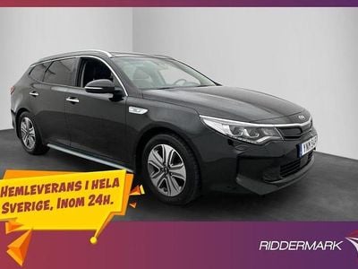 Svart Begagnad 2018 Kia Optima Advance Kombi | 169 900 kr (Marknadspris)