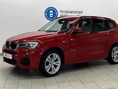 Begagnad BMW X3 M Sport 190 HK (139 kW) 2016 Röd SUV