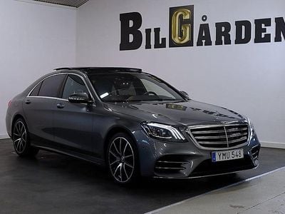 Begagnad Mercedes S450 AMG 367 HK (269 kW) 2018 Grå Sedan