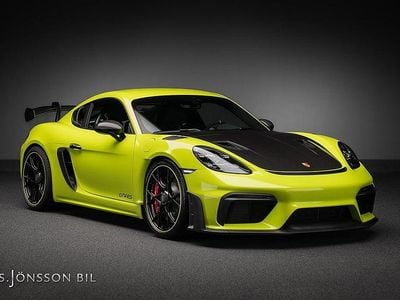Acid green Begagnad 2022 Porsche 718 Cayman GT4 Sportkupé | 1 629 000 kr (Lite dyr)