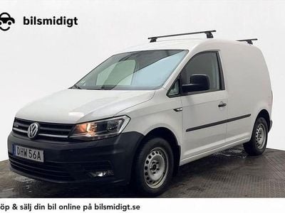 Vit Begagnad 2020 VW Caddy Minibuss | 109 800 kr (Marknadspris)