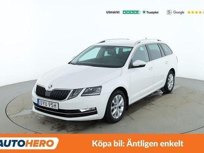 Begagnad Skoda Octavia Style 151 HK (111 kW) 2019 Vit Kombi