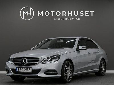 Begagnad Mercedes E220 Avantgarde 170 HK (125 kW) 2015 Silver Sedan