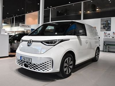 Ny VW ID. Buzz 210 kW (286 HK) 2025 Vit Minibuss