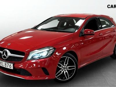 Begagnad Mercedes A180 109 HK (80 kW) 2018 Röd Halvkombi