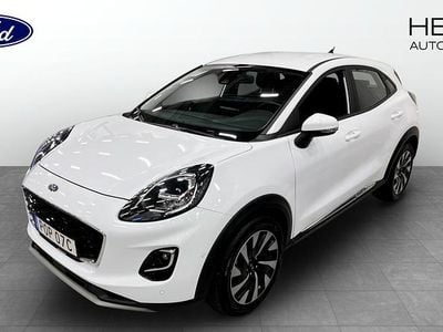 Begagnad Ford Puma Titanium 125 HK (91 kW) 2024 Frozen white SUV