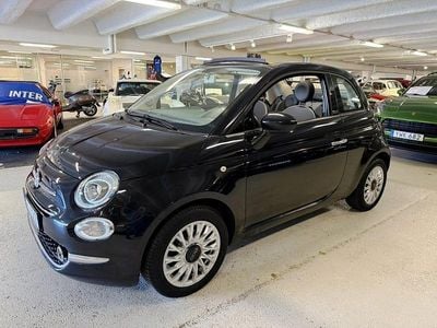 Svartmetallic Begagnad 2017 Fiat 500C Lounge Cab | 89 800 kr (Bra pris)