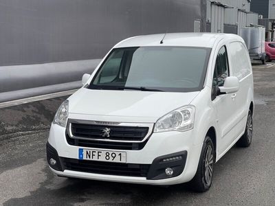 begagnad Peugeot Partner Van Utökad Last 1.6 BlueHDi EGS Euro 6