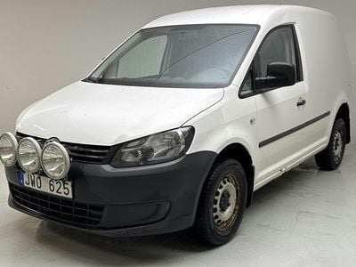 Vit Begagnad 2013 VW Caddy Minibuss | 69 000 kr (Marknadspris)