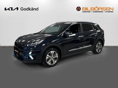 Begagnad Kia e-Niro Advance 150 kW (204 HK) 2021 Blå SUV