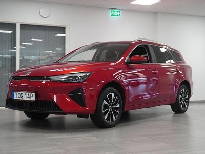 Röd Begagnad 2022 MG MG5 EV Comfort Kombi | 184 900 kr (Marknadspris)