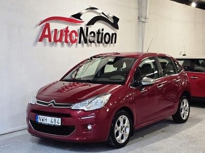 Röd Begagnad 2013 Citroën C3 PureTech Halvkombi | 49 900 kr (Lite dyr)