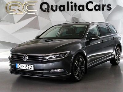 Grå Begagnad 2017 VW Passat Executive Kombi | 209 900 kr (Marknadspris)