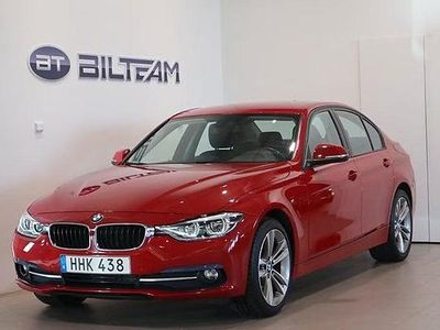 Begagnad BMW 320 Sport Line 190 HK (139 kW) 2015 Röd Sedan
