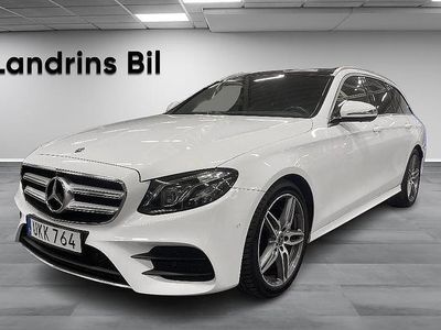 Vit Begagnad 2018 Mercedes E220 AMG Kombi | 259 000 kr (Marknadspris)