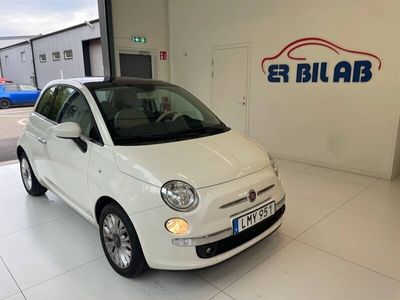 begagnad Fiat 500 1.2 Lounge Glastak