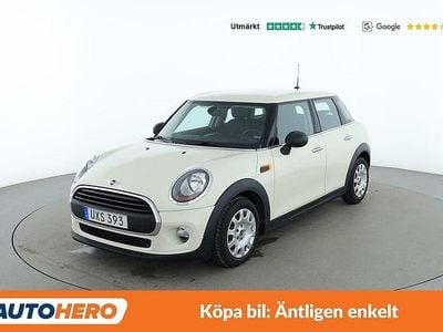 Begagnad Mini ONE Pepper 103 HK (75 kW) 2015 Vit Halvkombi