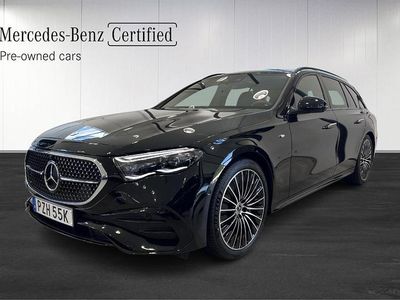 Begagnad Mercedes E300 AMG 313 HK (230 kW) 2025 Svart (black) Kombi