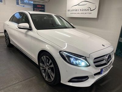 Vit Begagnad 2014 Mercedes C220 Avantgarde Sedan | 159 900 kr (Marknadspris)