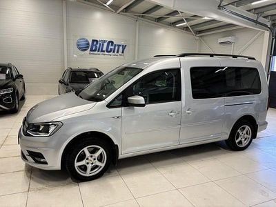 Begagnad VW Caddy Maxi Life Life 112 HK (82 kW) 2016 Silver Minibuss