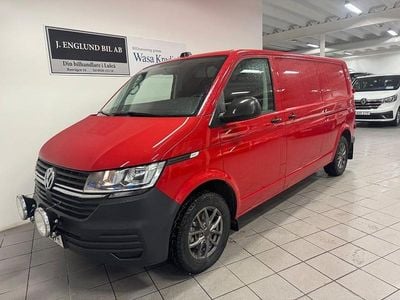 Röd Begagnad 2021 VW T6.1 Van | 419 900 kr (Marknadspris)