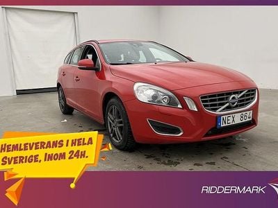Röd Begagnad 2012 Volvo V60 Momentum Kombi | 119 700 kr (Marknadspris)