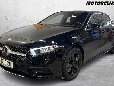 Svart Begagnad 2021 Mercedes A250 AMG | 289 900 kr (Marknadspris)