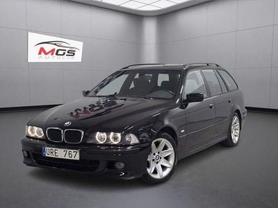 Svart Begagnad 2004 BMW 525 M Sport Kombi | 84 900 kr (Dyr)
