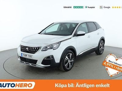 Begagnad Peugeot 3008 Allure 132 HK (97 kW) 2019 Vit SUV