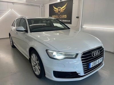 Begagnad Audi A6 191 HK (140 kW) 2015 Vit Kombi