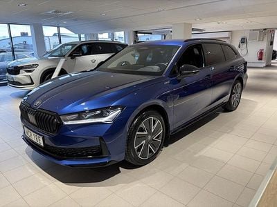 Ny Skoda Superb 2026 Blå Kombi