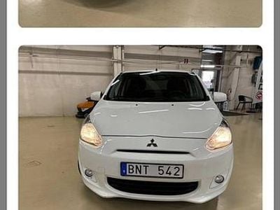 Vit Begagnad 2013 Mitsubishi Space Star Halvkombi | 49 000 kr (Marknadspris)