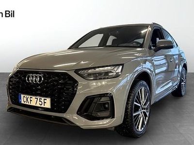 Begagnad Audi Q5 Sportback S-Line 367 HK (269 kW) 2021 Grå SUV