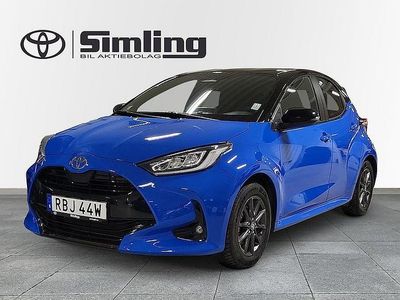 Blå Begagnad 2024 Toyota Yaris Hybrid Edition Halvkombi | 299 900 kr (Dyr)