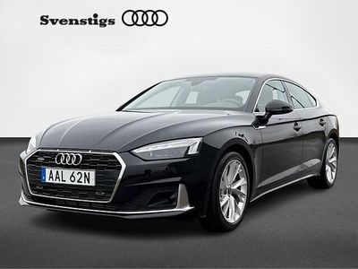 Brilliantsvart Begagnad 2021 Audi A5 Sportback Advanced Plus Halvkombi | 352 900 kr (Marknadspris)