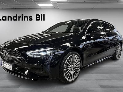 Svart Begagnad 2025 Mercedes CLA250e Shooting Brake Advanced Plus Kombi | 429 900 kr (Lite dyr)
