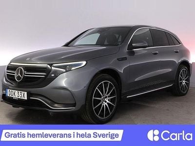 Grå Begagnad 2022 Mercedes EQC400 AMG SUV | 473 990 kr (Marknadspris)