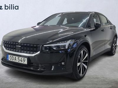 Svart Begagnad 2021 Polestar 2 Long Range Dual motor Halvkombi | 299 000 kr (Lite dyr)