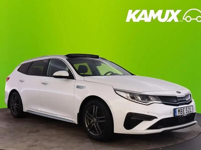 Begagnad Kia Optima 205 HK (150 kW) 2020 Vit Kombi