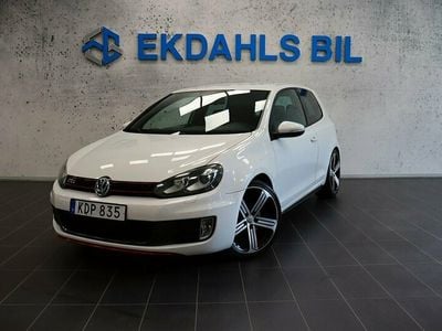 Begagnad VW Golf VI GTI 211 HK (155 kW) 2009 Vit Halvkombi