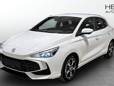 Begagnad MG MG3 Luxury 102 HK (75 kW) 2024 Vit Halvkombi